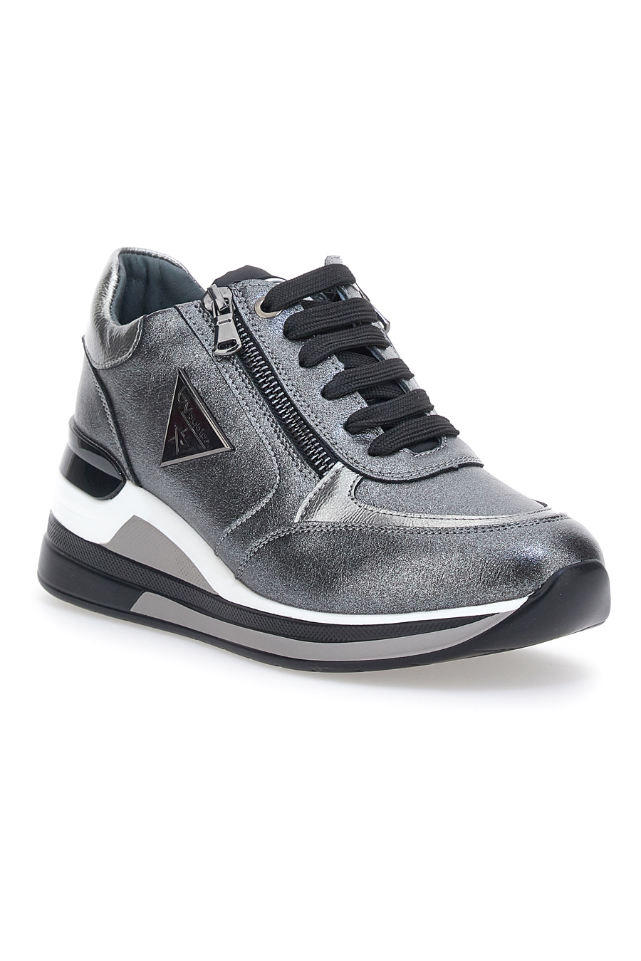 BY BYBLOS 420 SNEAKERS argento per donna