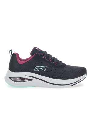 SKECHERS SKECH-AIR META AIRED OUT SNEAKERS nero per donna
