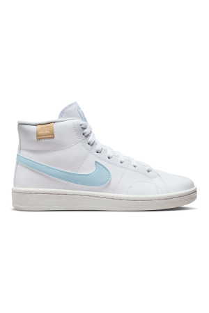 NIKE COURT ROYALE 2 MID SNEAKERS bianco per donna